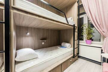 Капсула в женском номере на 6 мест в Хостеле Хостелы Рус Театральная