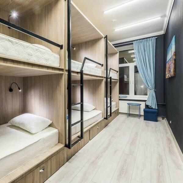 Фотографии номера Капсула в мужском номере на 6 мест в Хостеле Хостелы Рус Театральная Москва