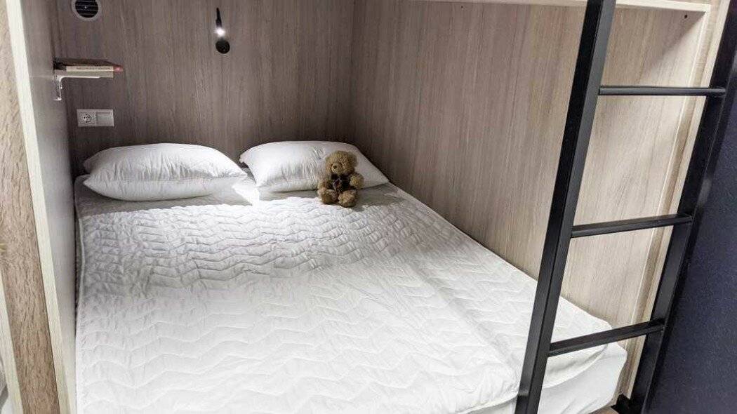 Фотографии номера Двухместная капсула в общем номере на 4 кровати в Хостеле Хостелы Рус Театральная Москва