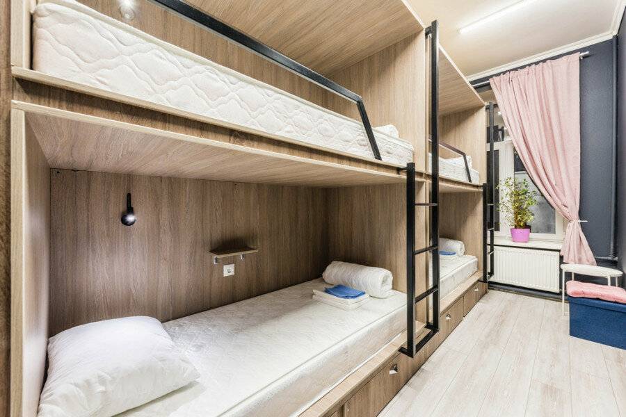 Фотографии номера Капсула в женском номере на 6 мест в Хостеле Хостелы Рус Театральная Москва