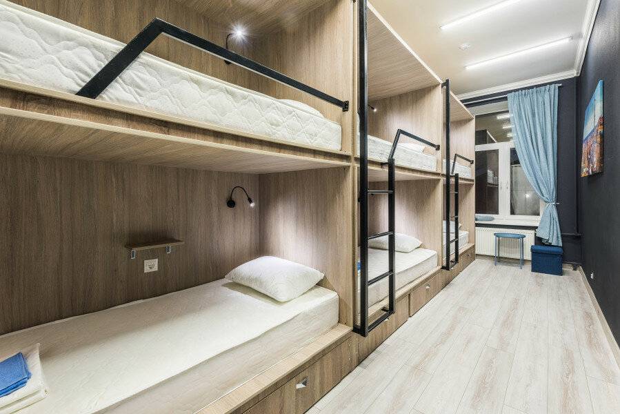 Фотографии номера Капсула в мужском номере на 6 мест в Хостеле Хостелы Рус Театральная Москва