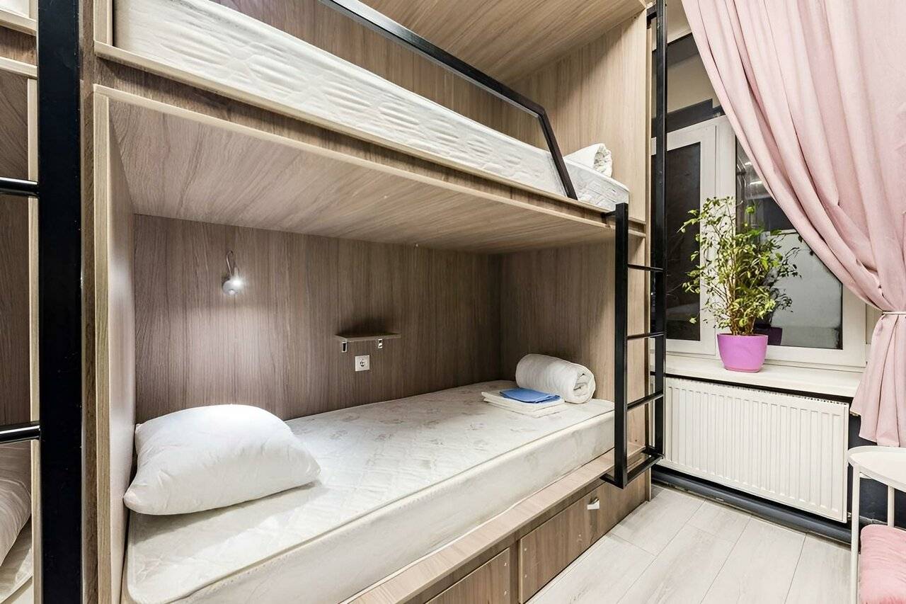 Фотографии номера Капсула в женском номере на 6 мест в Хостеле Хостелы Рус Театральная Москва